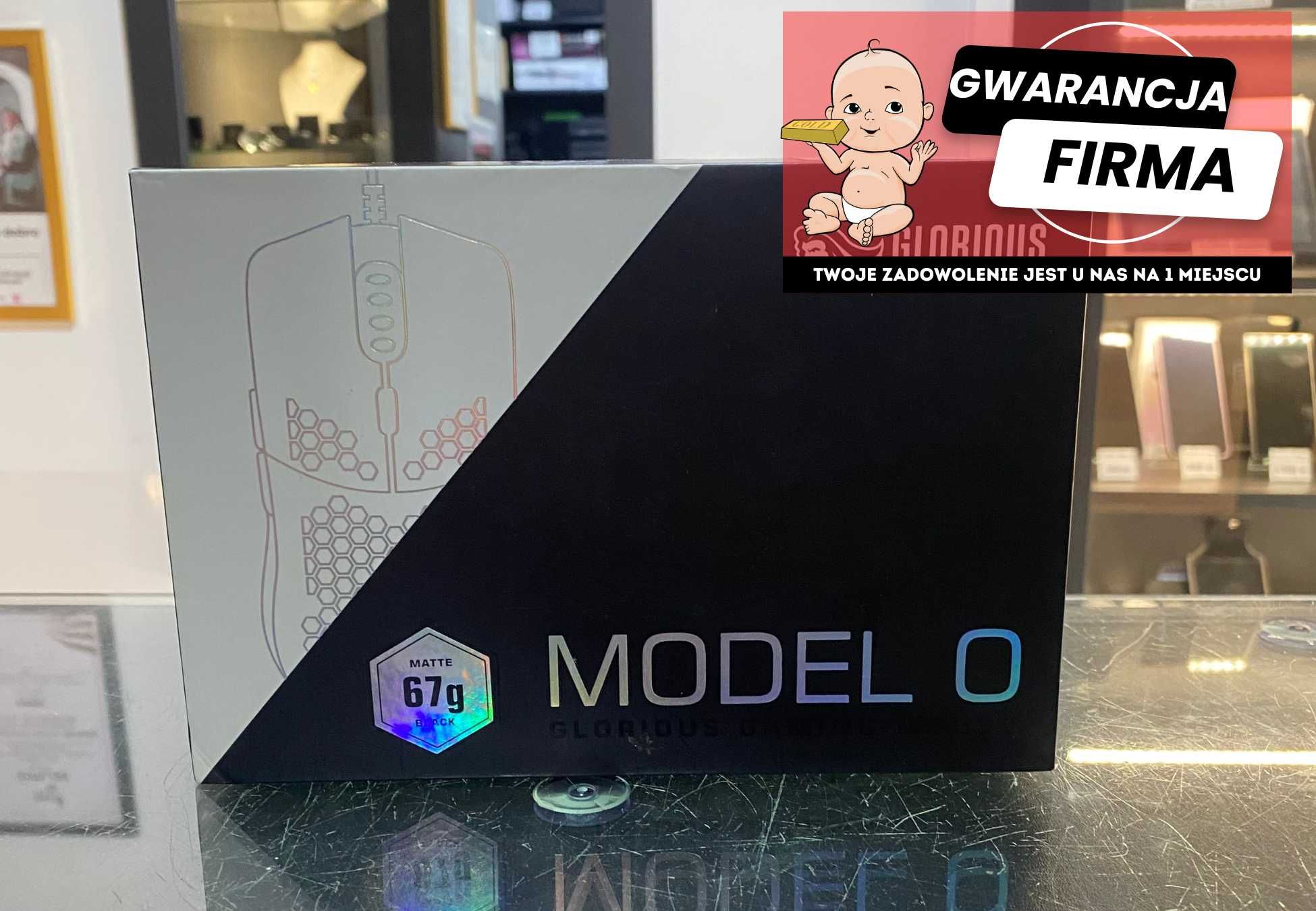 Myszka Gamingowa | GLORIOUS MODEL 0 | USB | RGB |