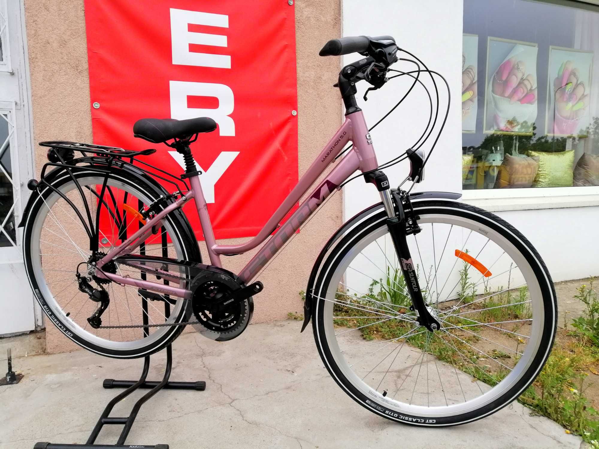 NOWY STORM MARATHON 5.0 LADY R. 17" Koła 28 Shimano Acera Trekkingowy!