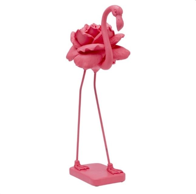 Peça Decorativa Rara -  Flamingo Rosa