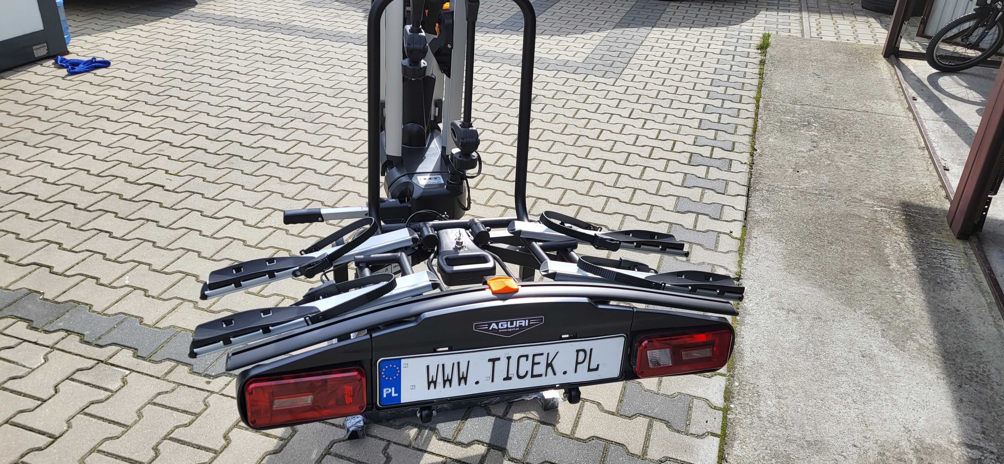 NOWOŚĆ Aguri Active E-Bike platforma na 2 rowery elektryczne