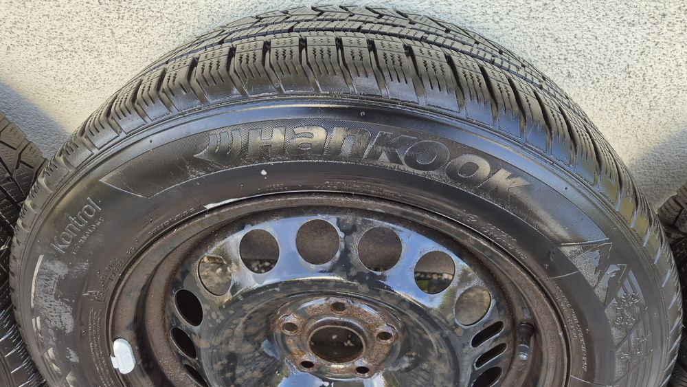 Koła felgi stalowe 16" Opel 5x105 opony zimowe