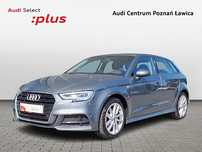 Audi A3 35 TFSI Stronic 150KM/SmartphoneInterface CzujnikiParkowania/ASO/PL