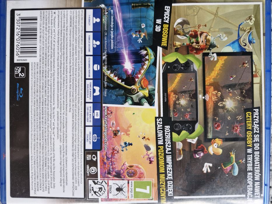 Rayman Legends gra na PS4