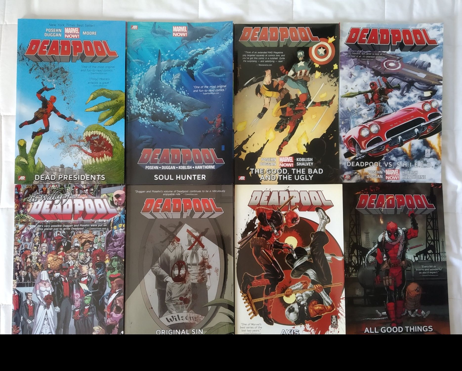 Deadpool TPB #1-8 (2013 a 2015) - Vol.5 Marvel NOW!