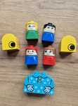 Klocki Lego vintage figurki Duplo lata 80 stare ludziki