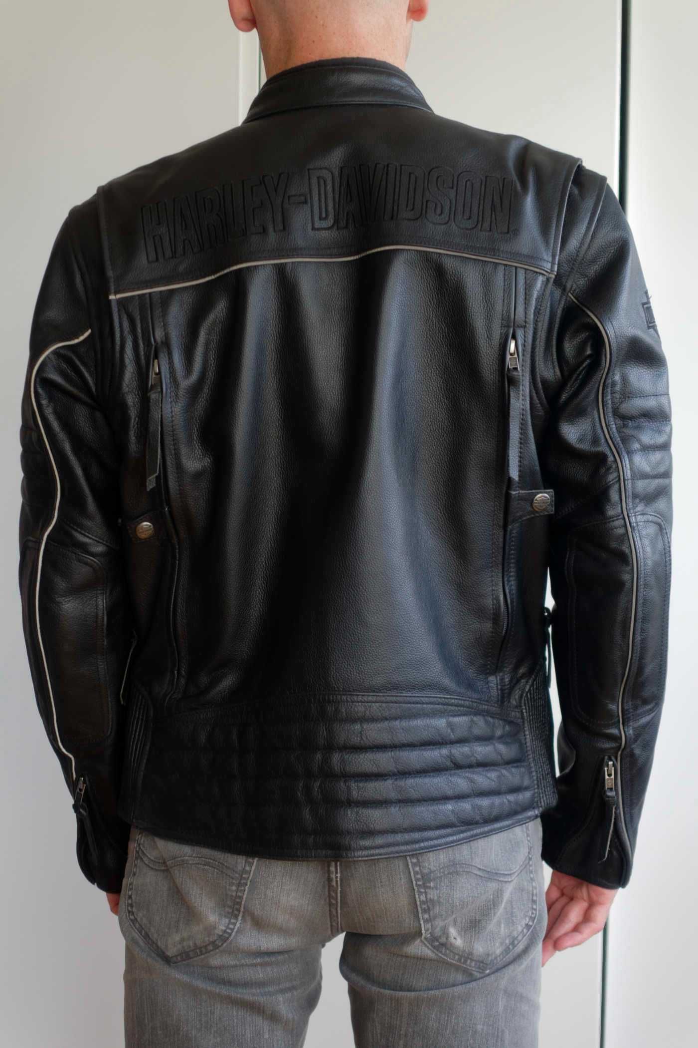 Kurtka skórzana Harley Davidson - jak nowa