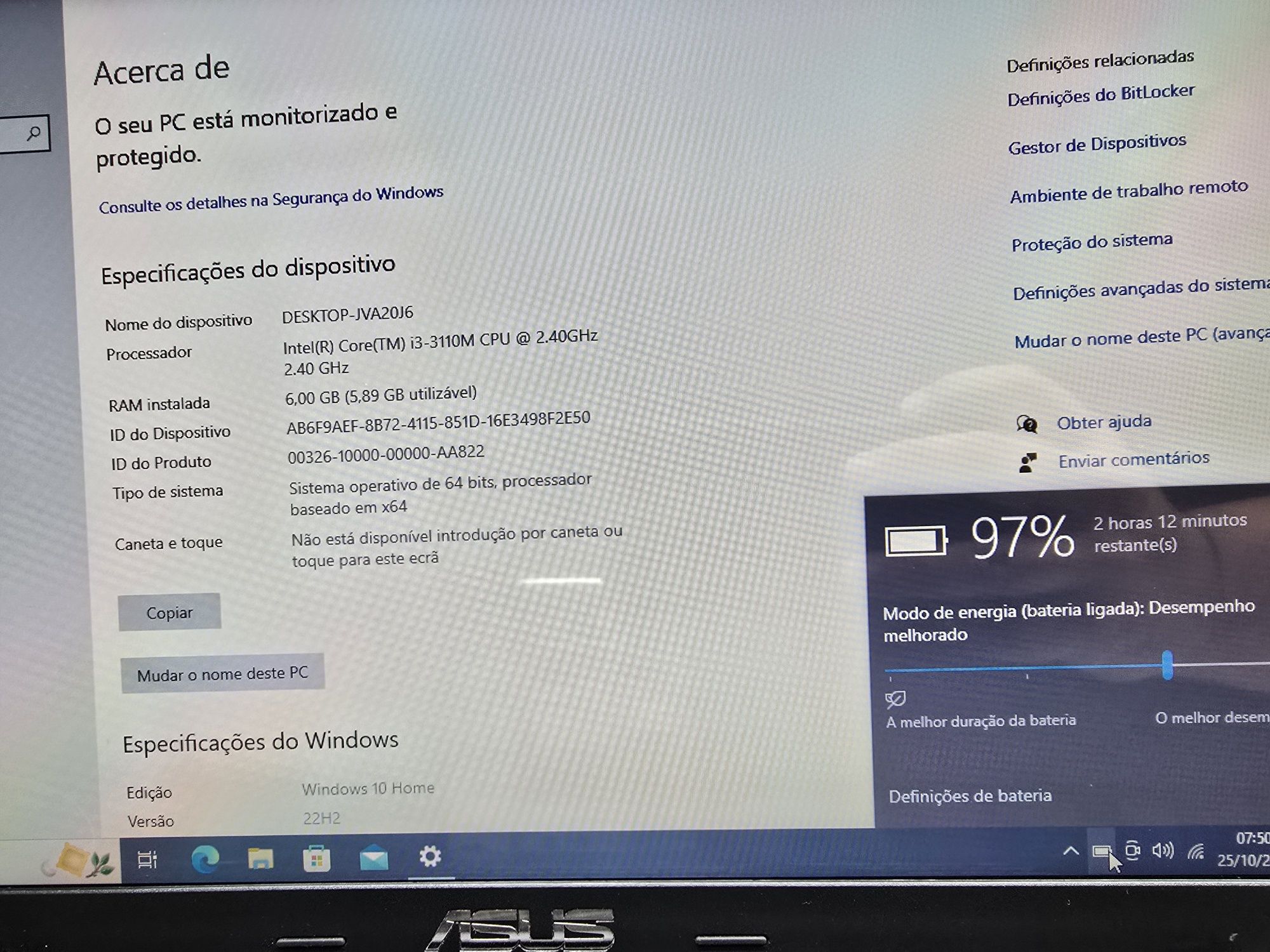 Asus X55V Intel I3