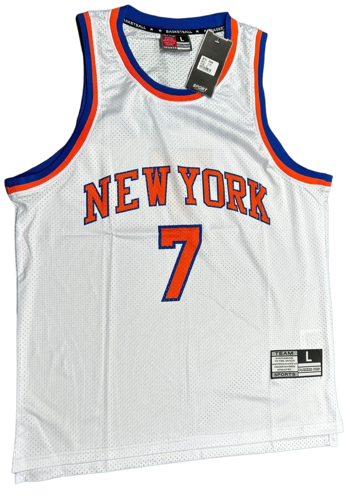 Koszulka NBA New York Knicks C.Antony nr 7 DOM biała r. L Jersey USA