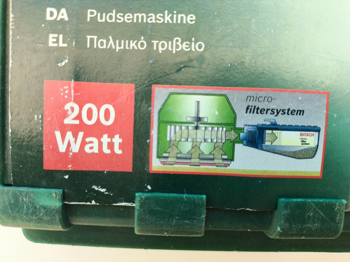 Lixadora vibratória BOSCH PSS 200 AC