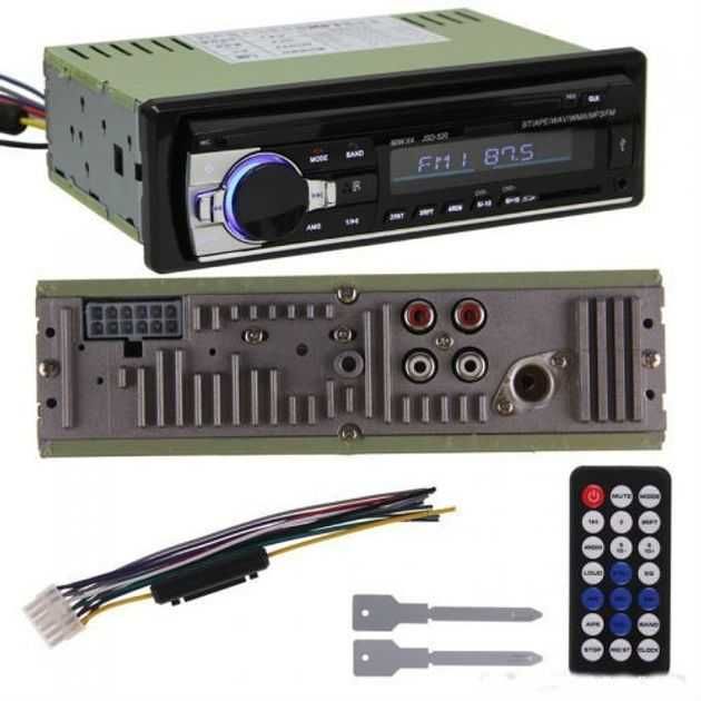 Автомагнітола з чистим звуком JSD-520BT, Bluetooth автомагнітола 1DIN