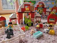 OKAZJA Lego duplo 10952, Stajnia, traktor, zwierzęta gospodarskie