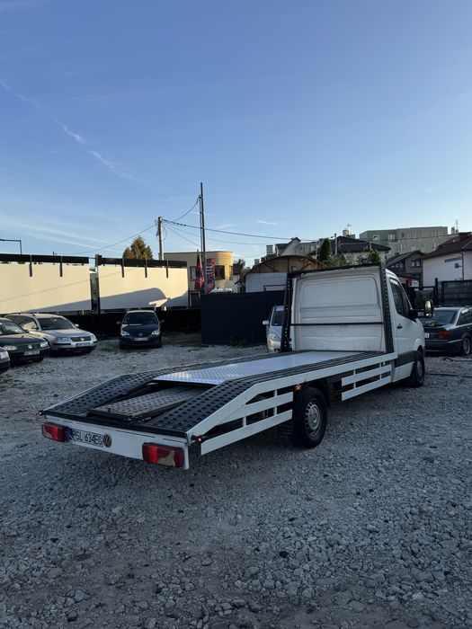 Volkswagen Crafter Laweta 2.5 diesel/doinwestowana/sala rama/faktyra