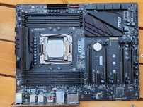 Rozbudowana płyta główna MSI X99A PLUS+ procesor Core i7 5820k 3.3Ghz