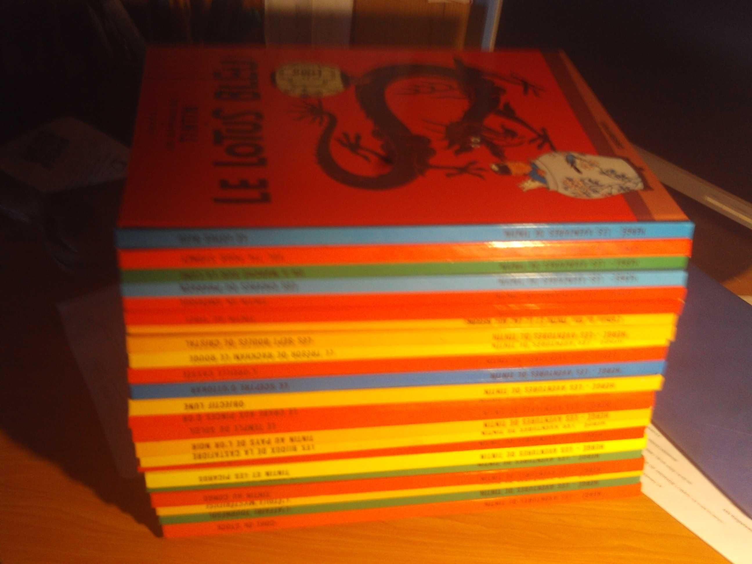 TINTIN original em francês Casterman coleção completa neuve