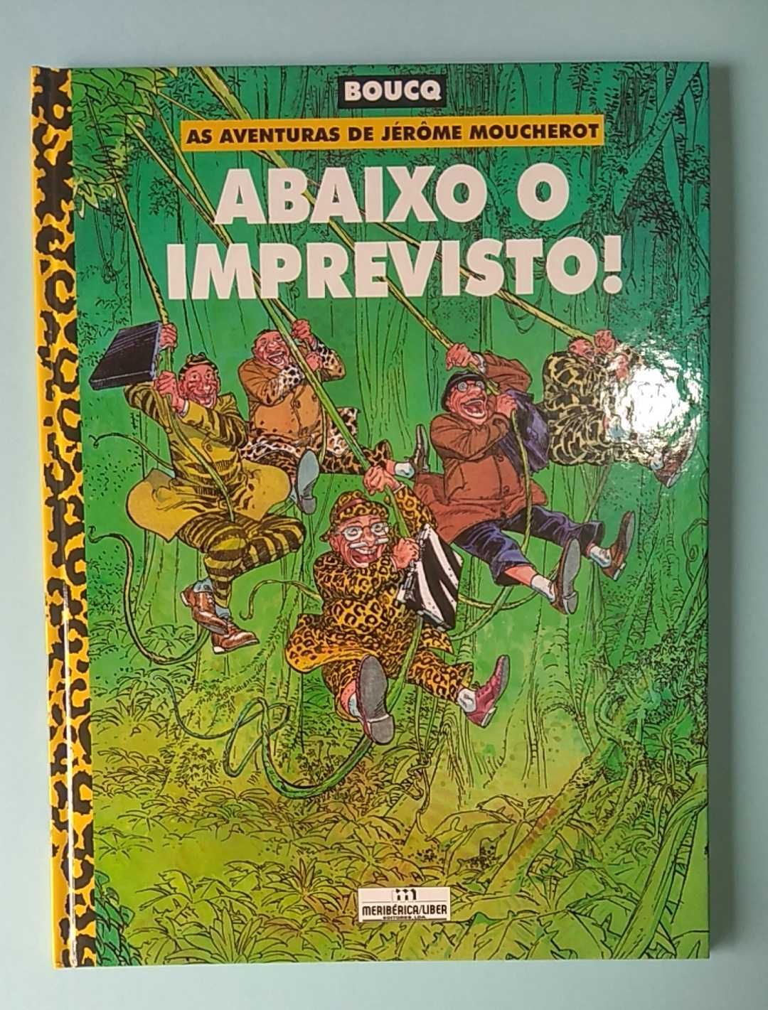 7 álbuns BD - BOUCQ, CABANES, COSEY, GIMENEZ, WARNAUTS, C. BLAIN etc