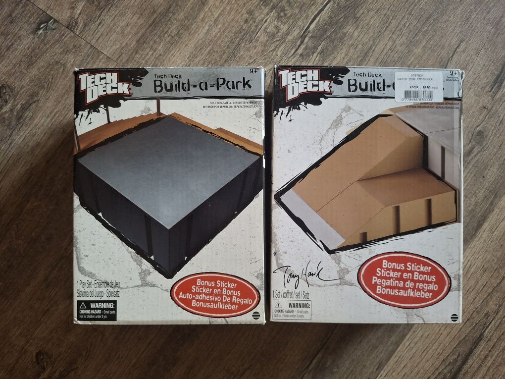 Tech Deck.Build-a-Park.Горки для фингерборда.