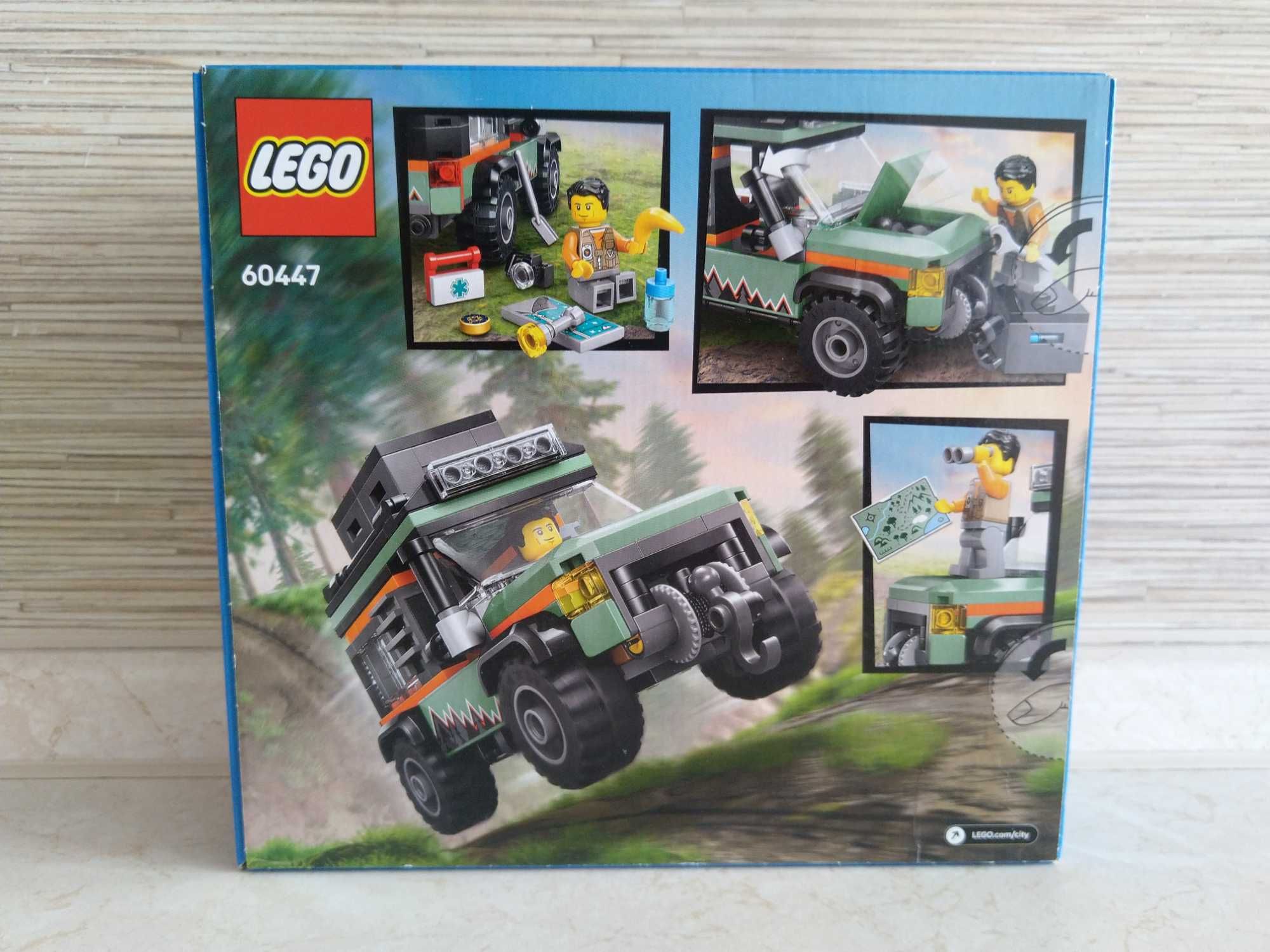 NOWE Klocki 60447 LEGO City Górska Ciężarówka Terenowa 4x4