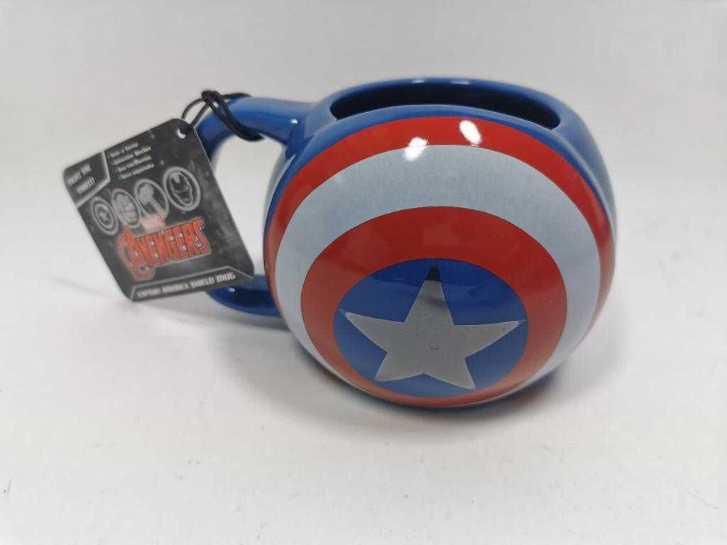 Kubek 3D MARVEL AVENGERS TARCZA Kapitana Ameryka Nowy Poznań