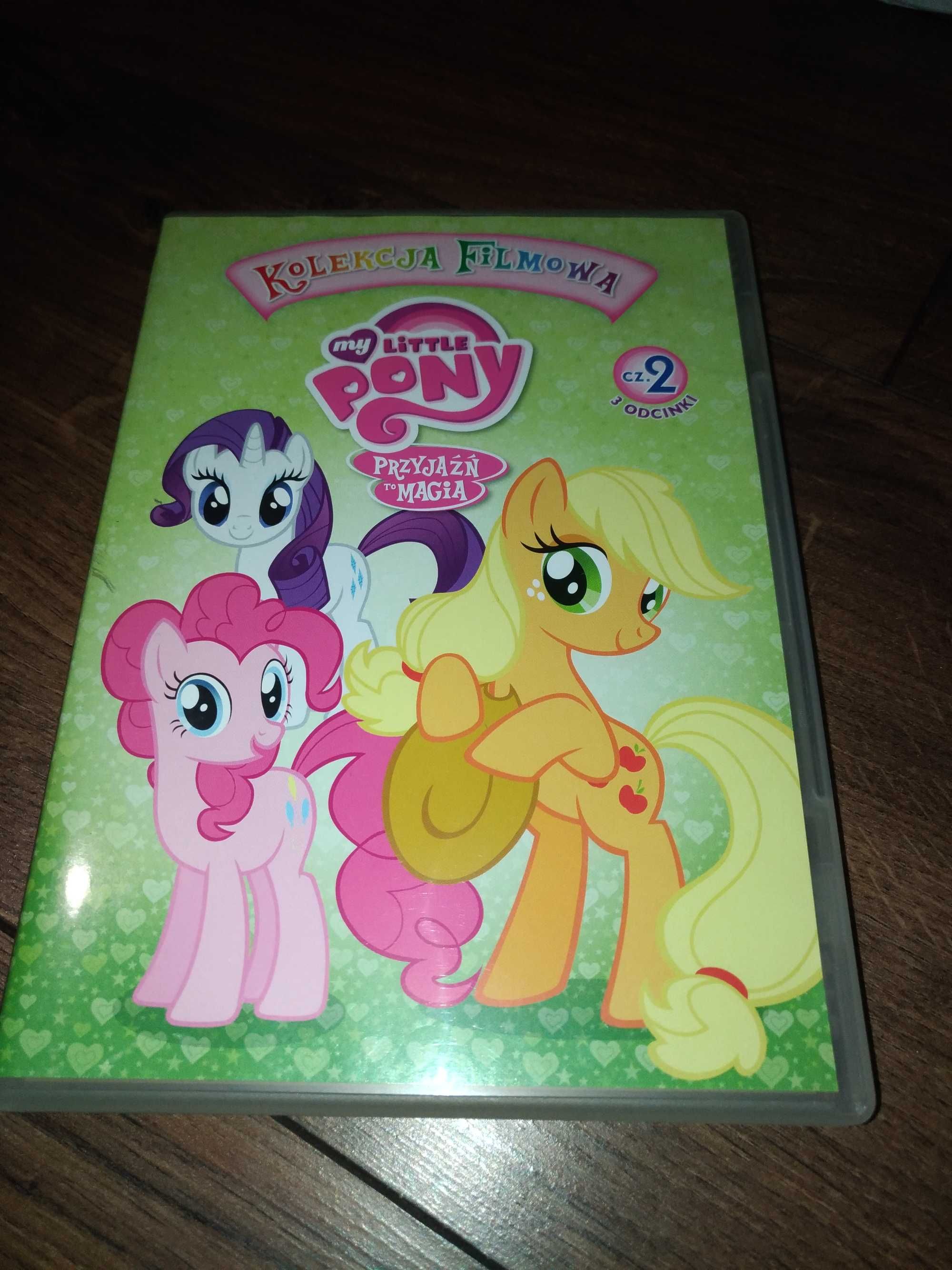 DVD - My Little Pony Przyjaźń to Magia cz.1 i 2 - Kolekcja Filmowa