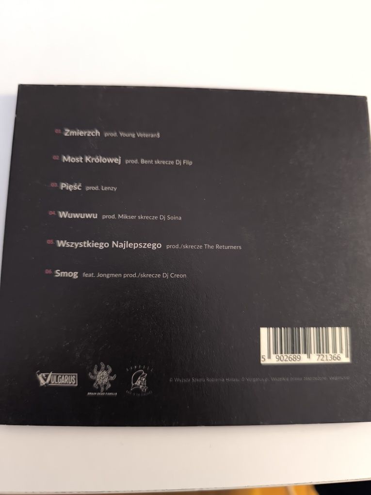 Płyta CD WSRH - Zmierzch rap hip hop muzyka