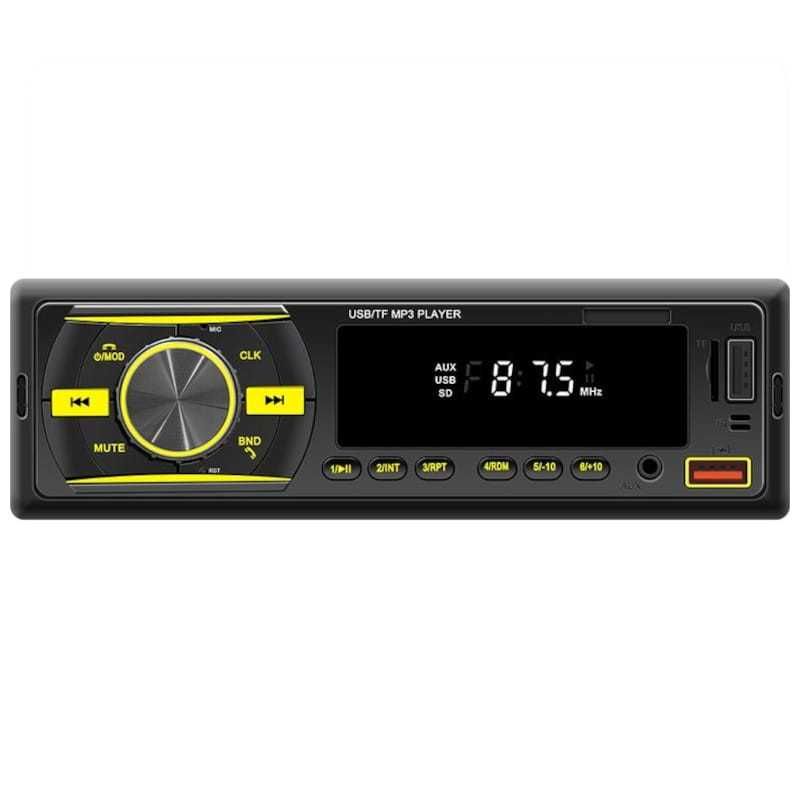 Auto-rádio 1DIN SWM D3106 Bluetooth Preto