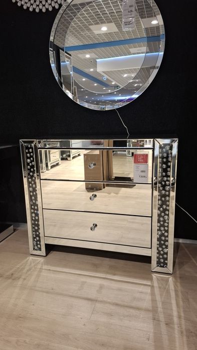REZERWACJA Komoda lustrzana glamour