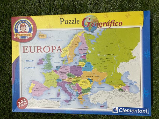 Puzzle Europa ideal para criancas 5 anos