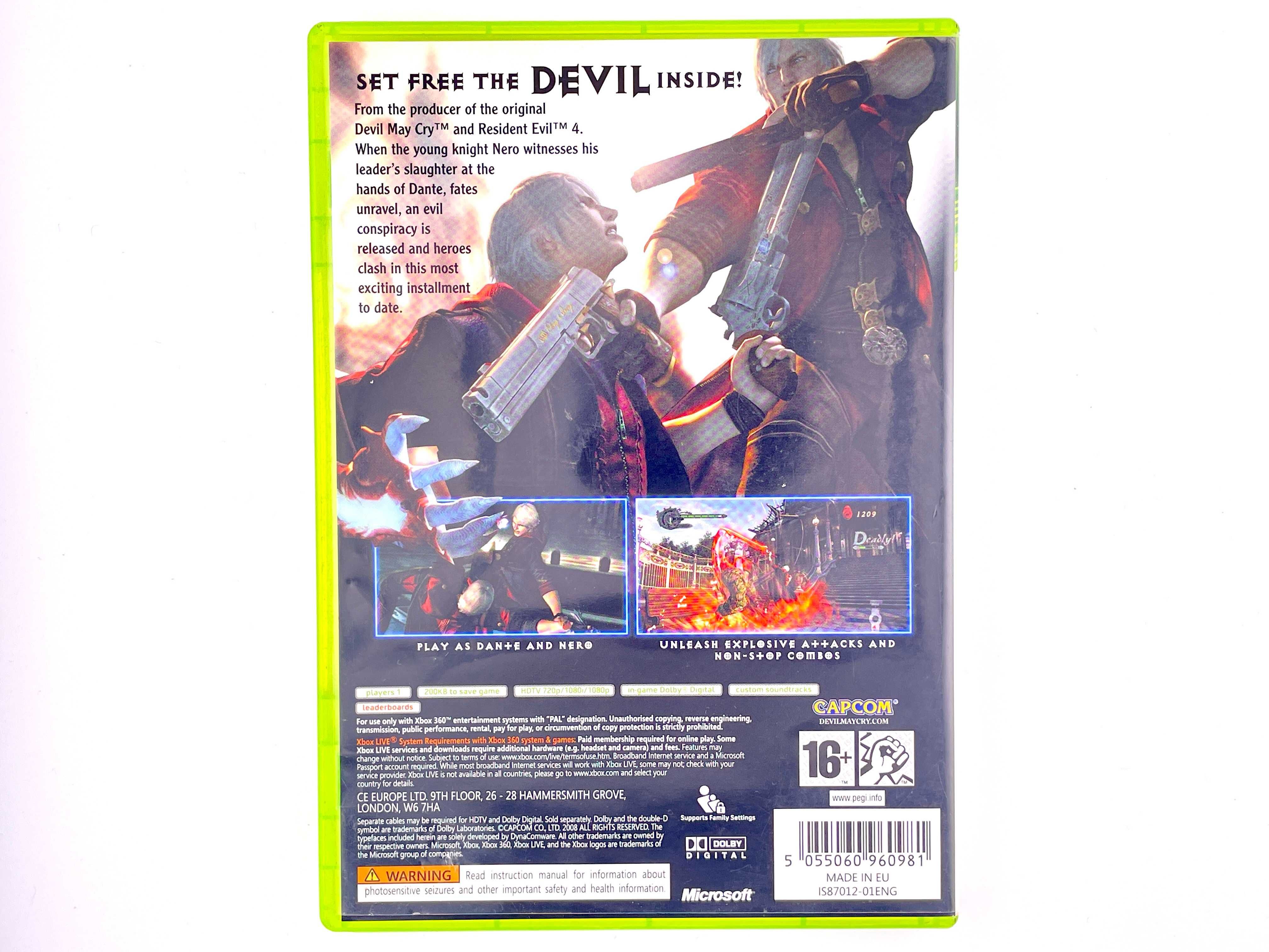 Devil May Cry 4 Xbox 360 VIMAGCO.PL Bydgoszcz Śniadeckich 11