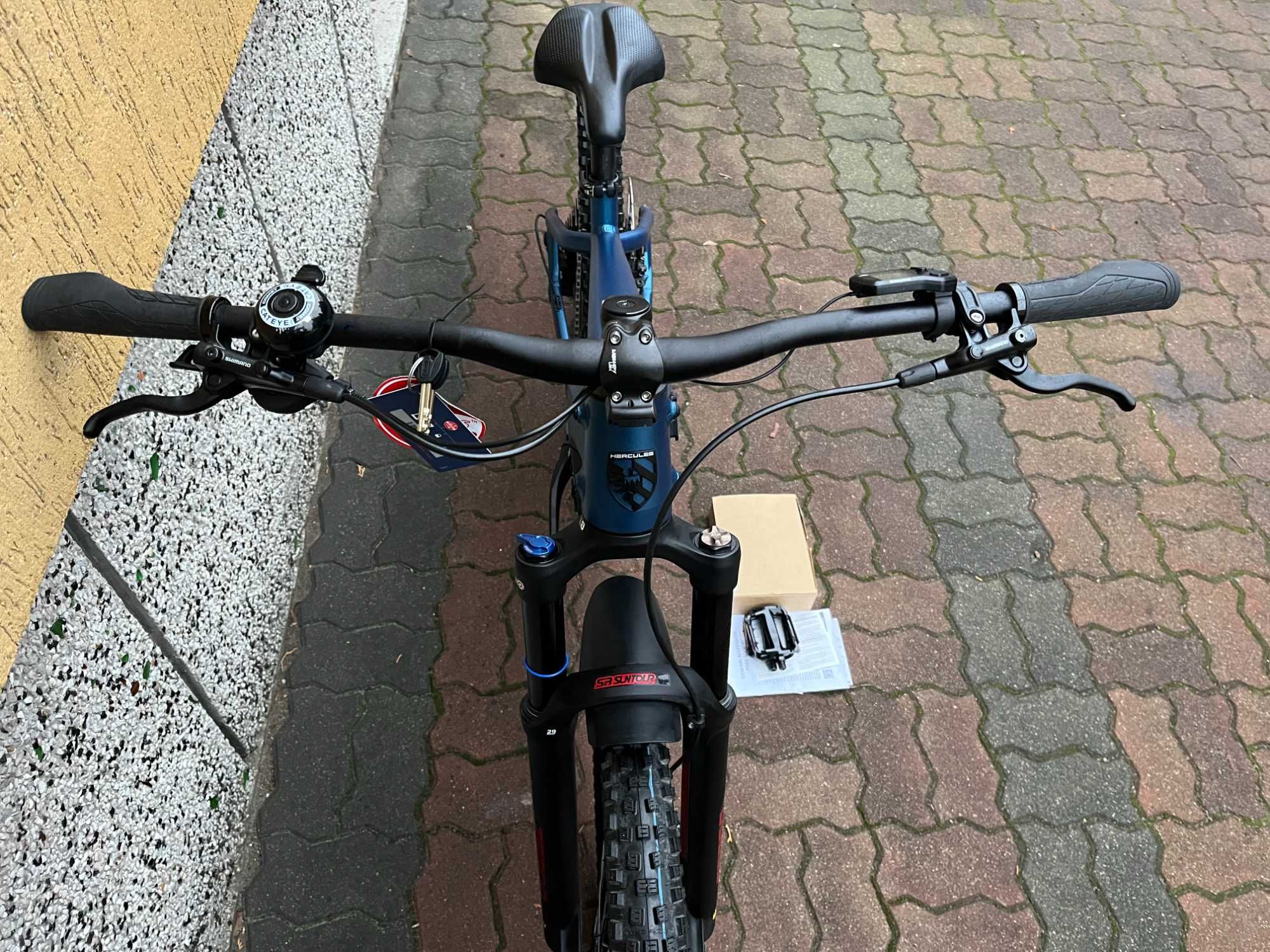 Wyprzedaż rower HERCULES NOS 2.1 rama 44CM SHIMANO STEPS 630WH 27,5