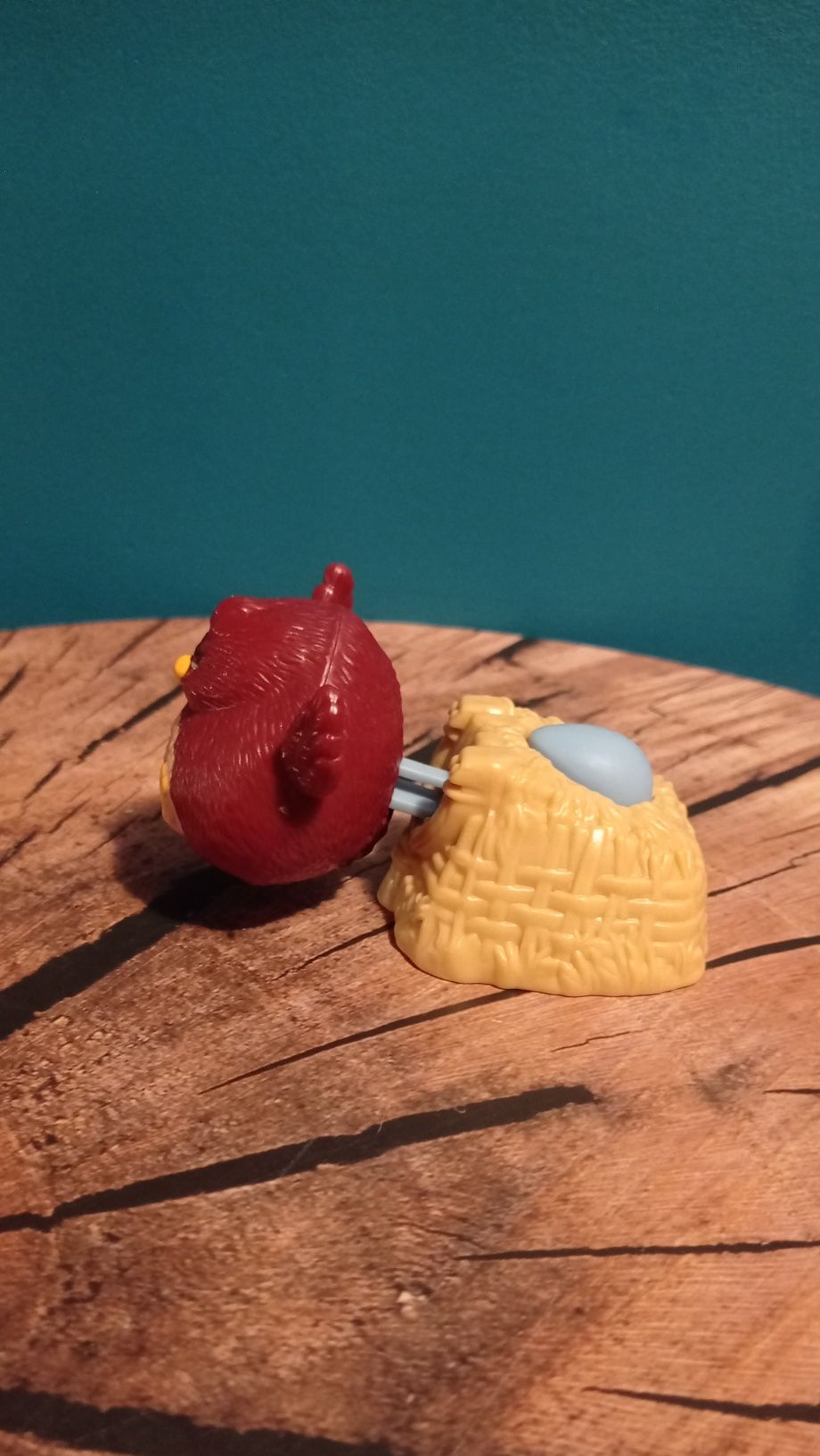 McDonald's Angry Birds ptaszek z katapultą zabawka z 2016 r.
