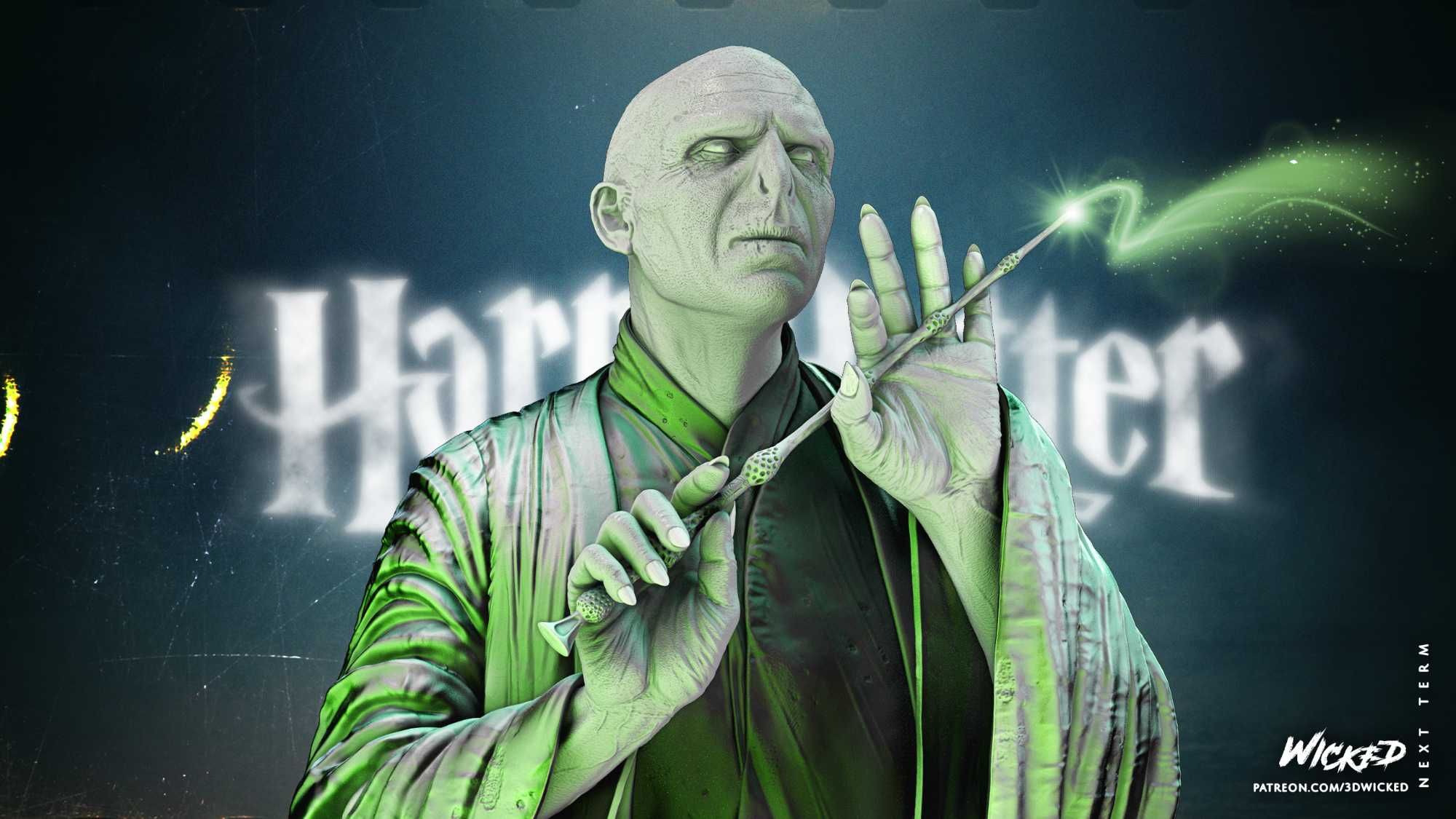 Figurka Voldemort z Harry Potter skala 1/6