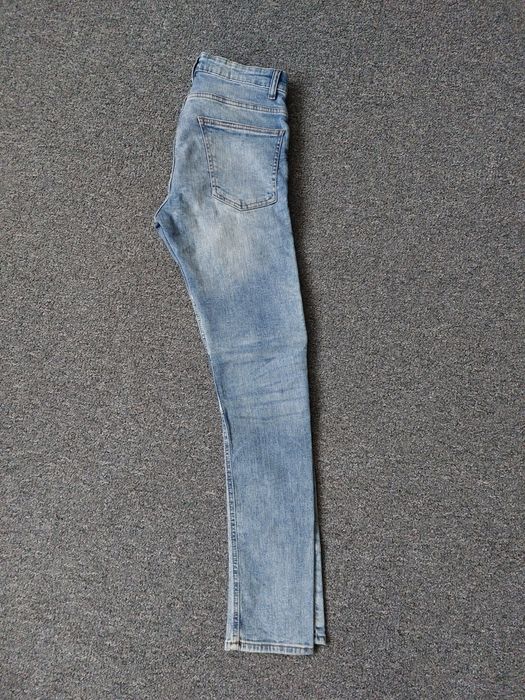 Spodnie jeans H&M Divided rozm. 28 skinny fit biker denim pants