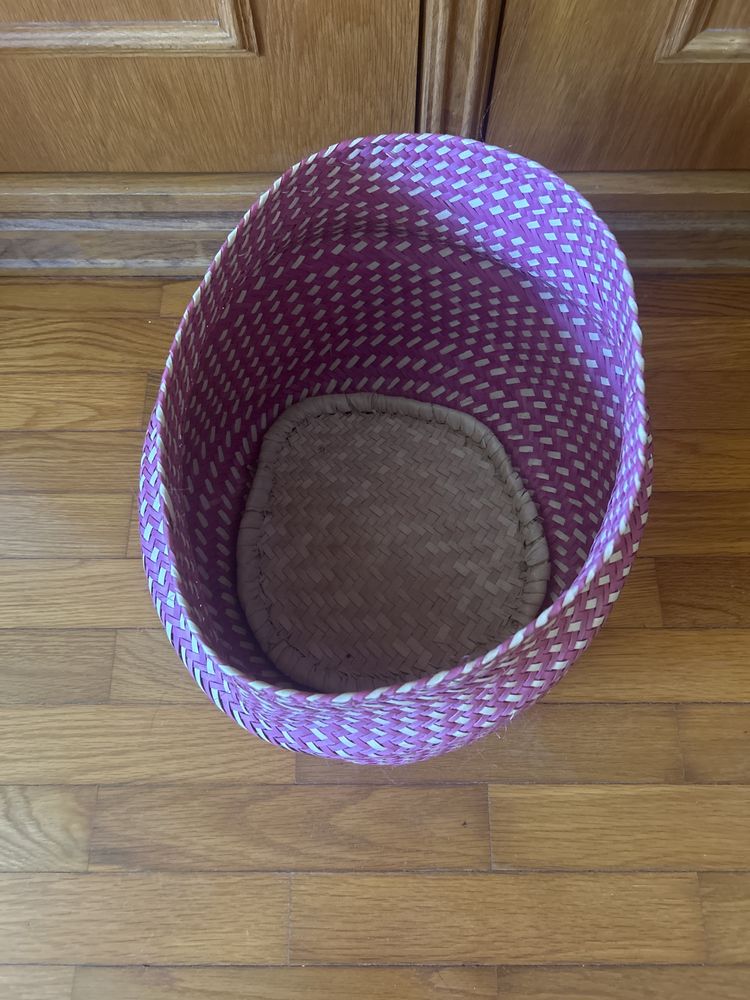 Cesta decorativa Rosa