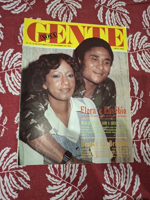 Revista vintage Eusebio benfica  SLB