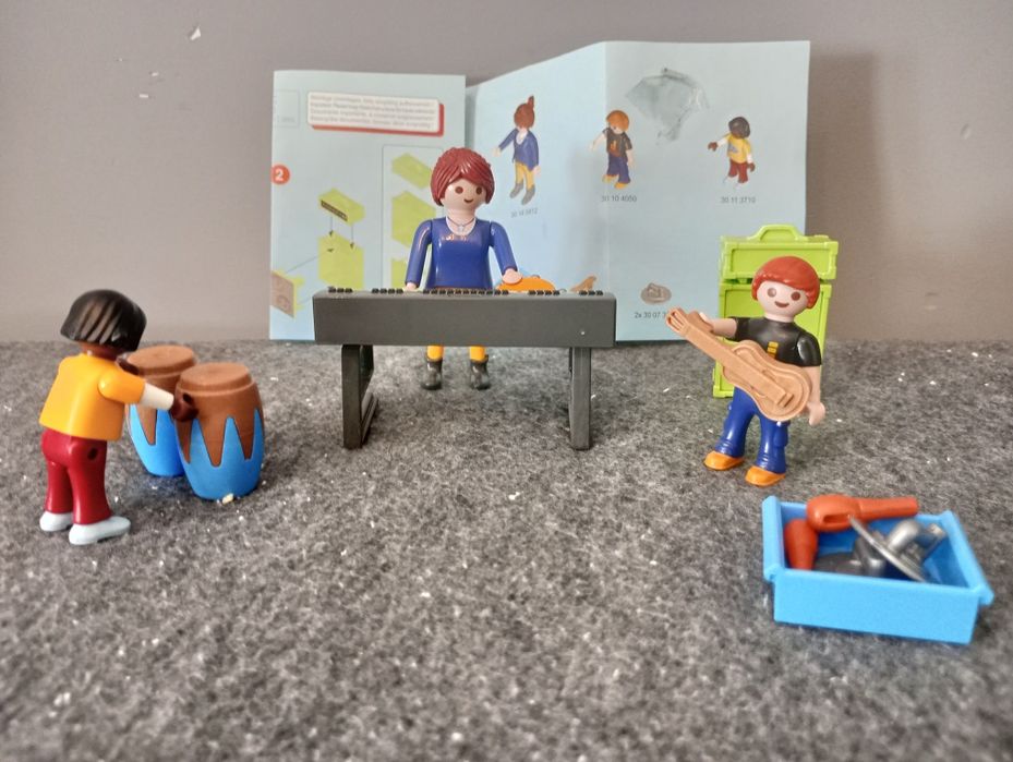 Kompletny zestaw Playmobil 9321 nauka grania na instrumentach