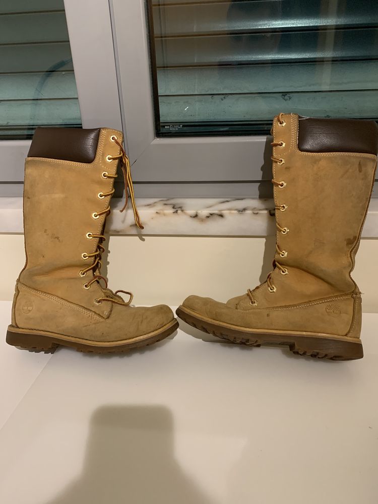 Botas Timberland usadas em bom estado, 34