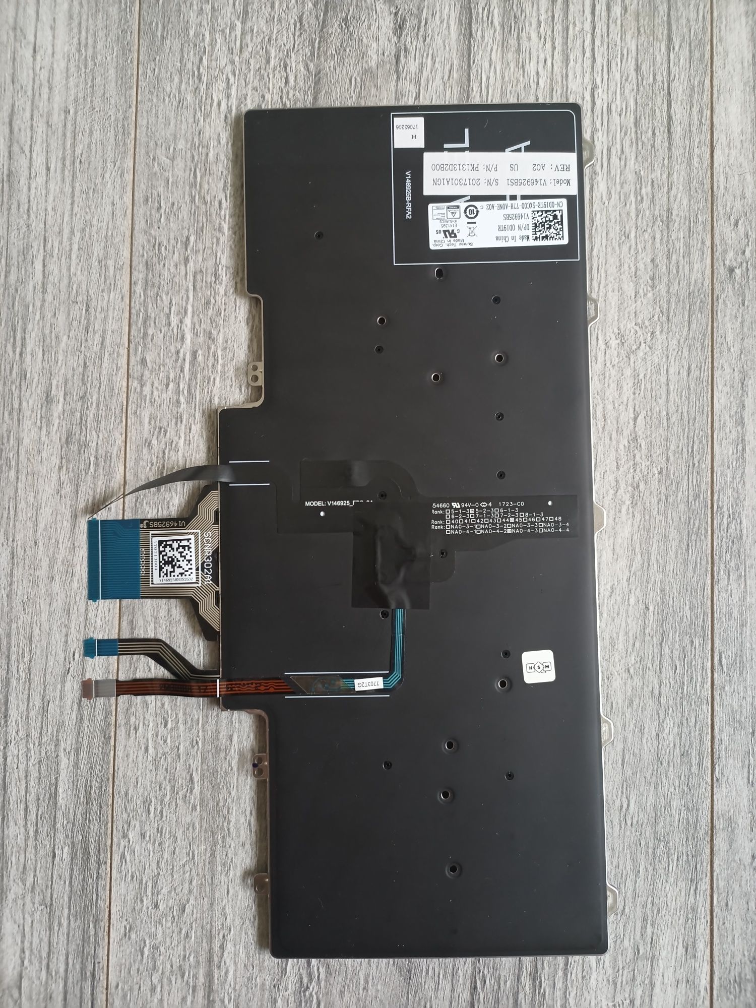 Klawiatura do laptopa Dell Latitude 3340 QWERTY