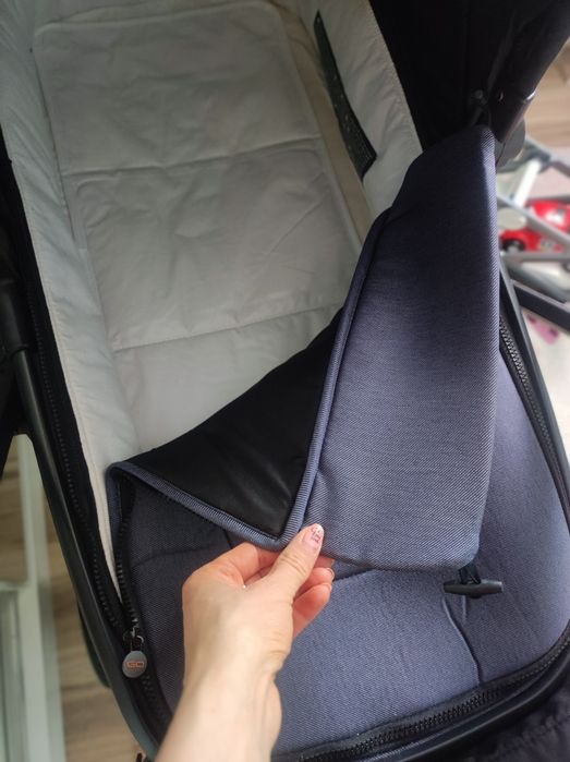 Lekki wózek dziecięcy 2w1 Easy&Go Optima Super Stan spacerówka gondola
