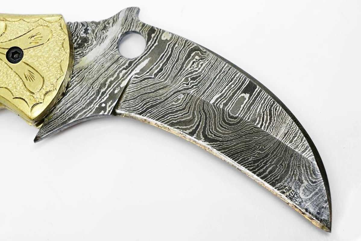 Diamond nóż scyzoryk damast damasceńskiej 243