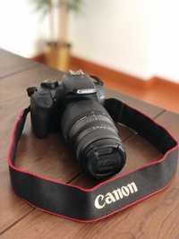 Máquina Fotográfica Canon EOS1000D + Objetiva 70-300mm