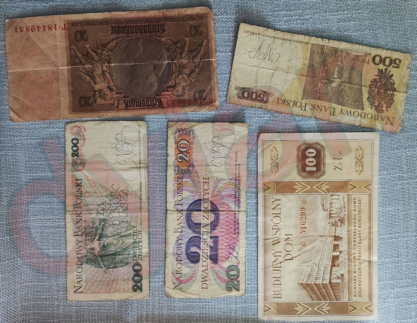 Banknoty i Monety PRL