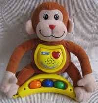 Мягкая игрушка музыкальная обезьяна