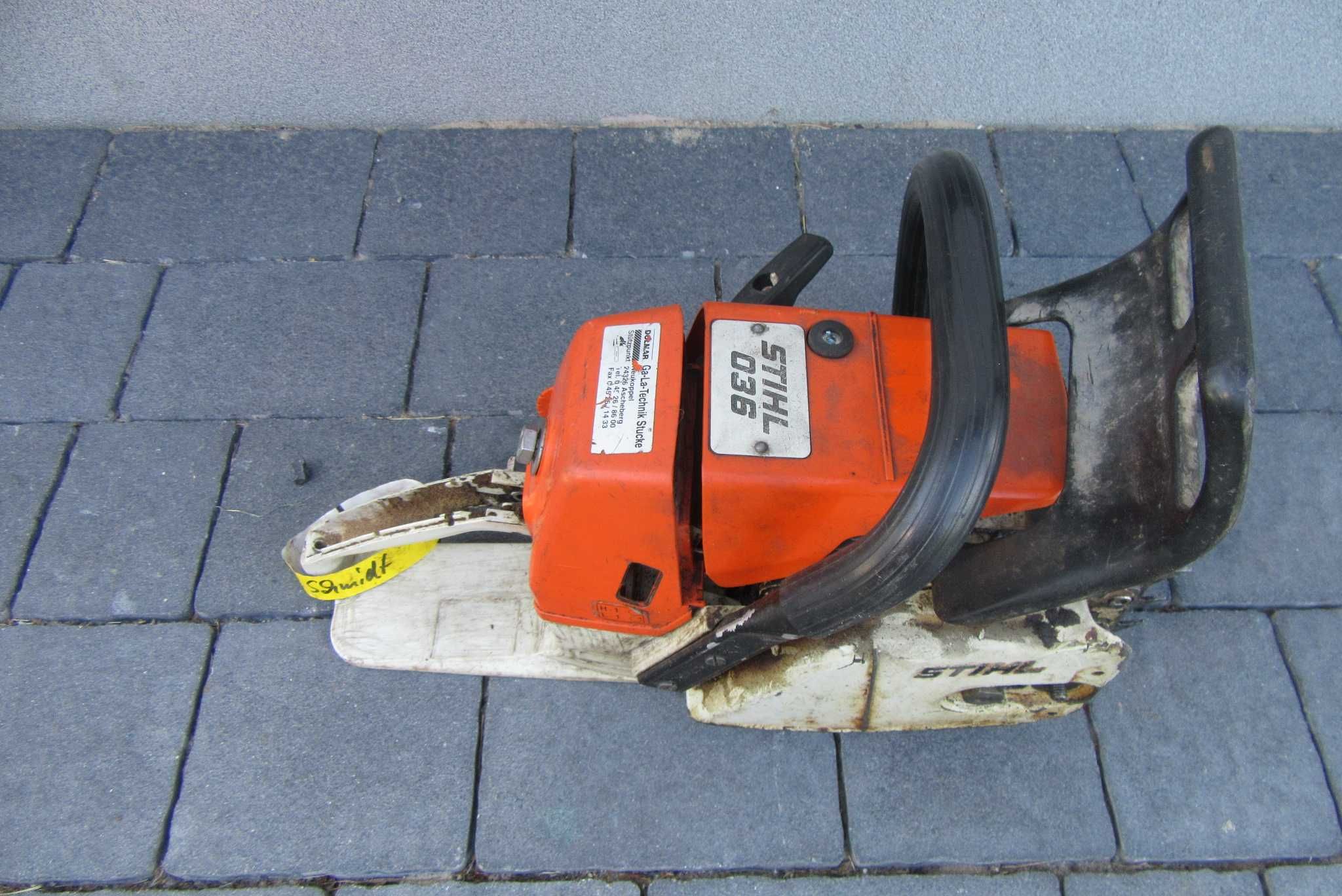Piła spalinowa STIHL 036 niesprawna niekompletna