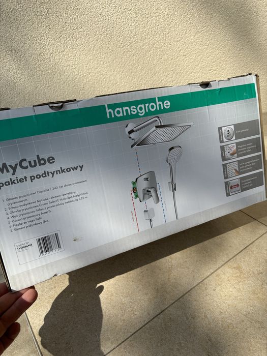 Душевая система Hansgrohe my cube скритого монтажу душова
