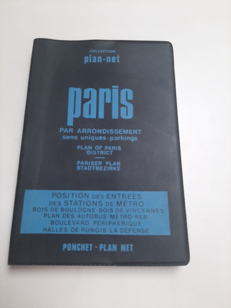 paris par arrondissement sens uniques parkings plan-net colection