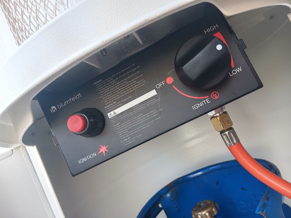 Blumfeldt Goldflame Parasol gazowy ogrzewacz tarasowy
 
Cena 999 zł