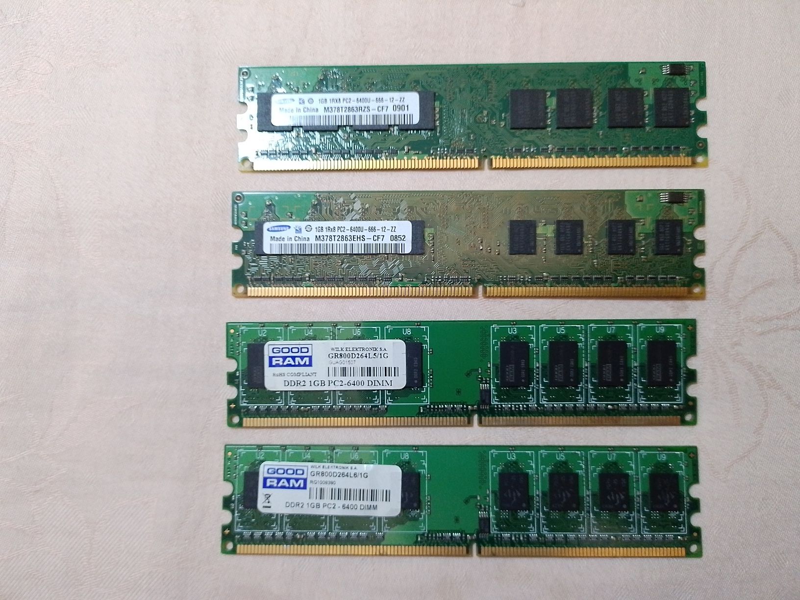 Оперативна пам'ять ddr2 4gb  4*1