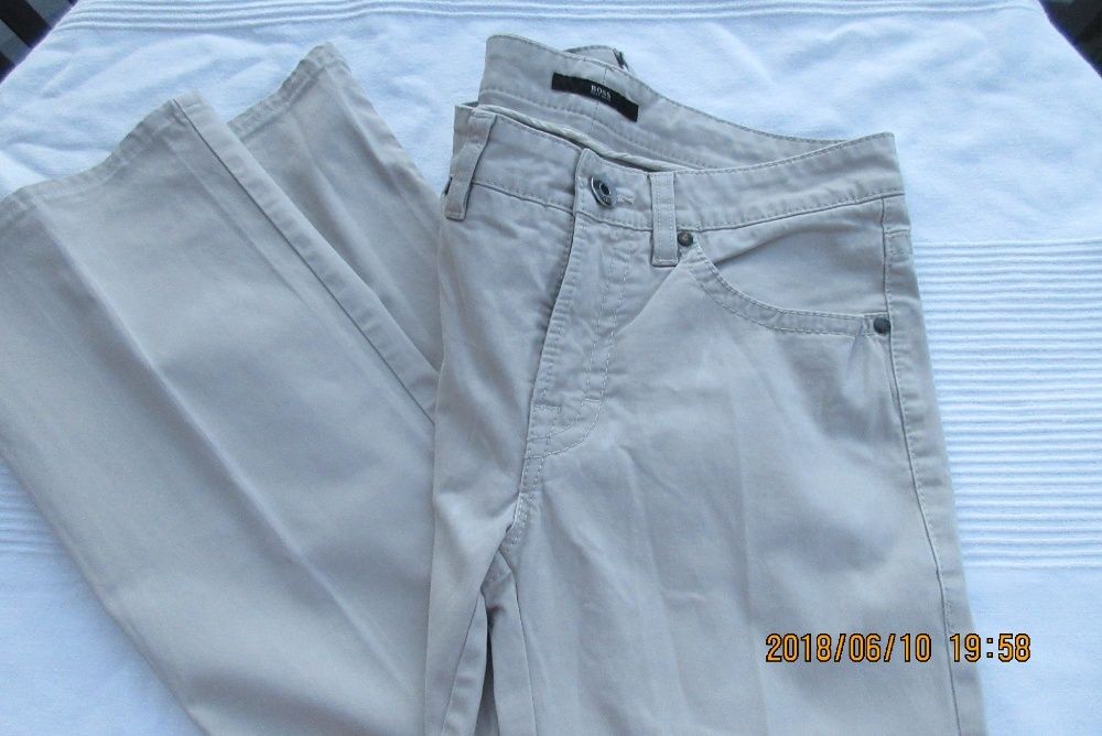spodnie, HUGO BOSS, oryginal, sliczny kolor
