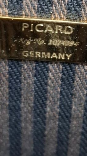 Picard torebka listonoszka długi pasek crossbody skórzana