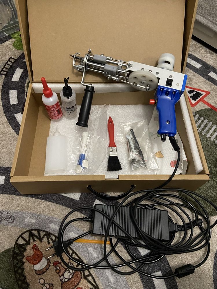 Tufting gun + pełny zastał